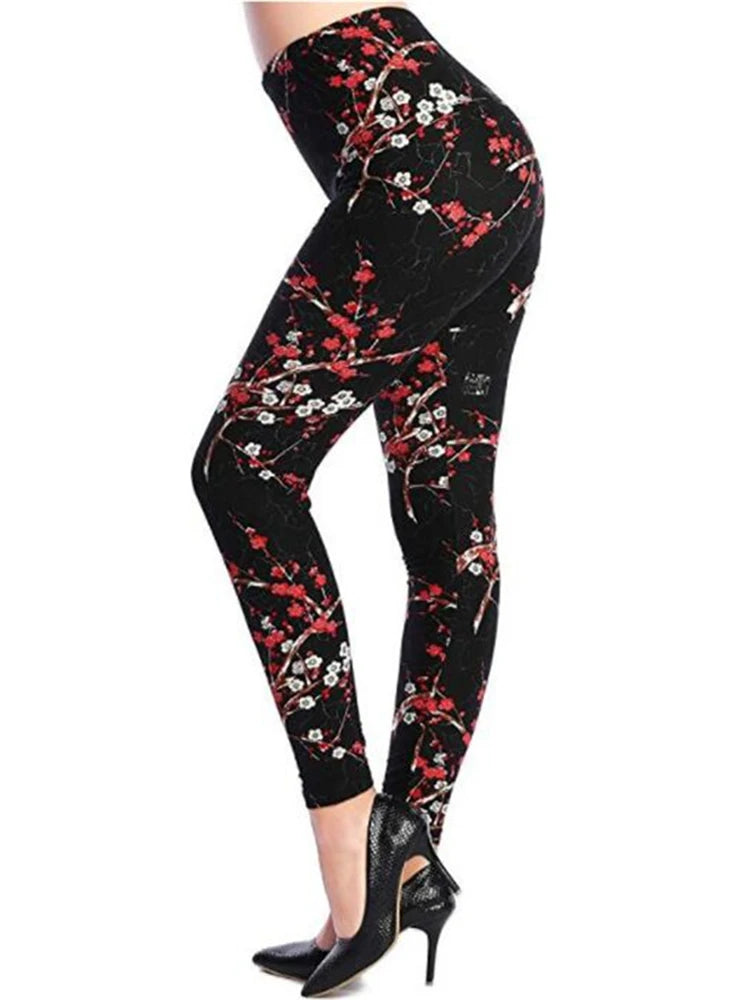 Reflective Shiny Leather Leggings