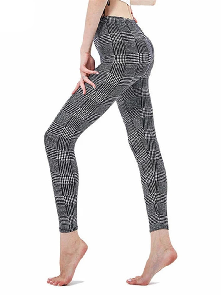 Reflective Shiny Leather Leggings