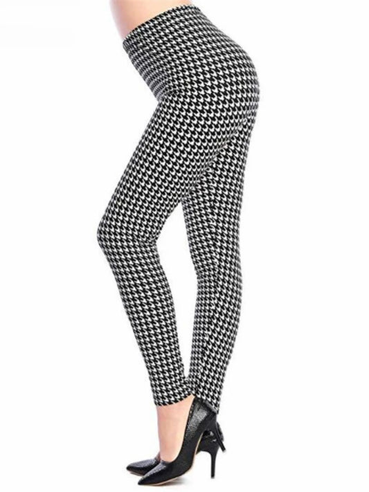 Reflective Shiny Leather Leggings