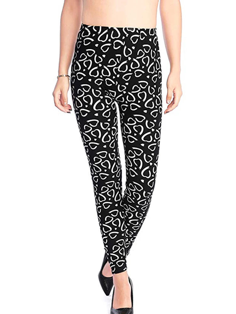 Reflective Shiny Leather Leggings