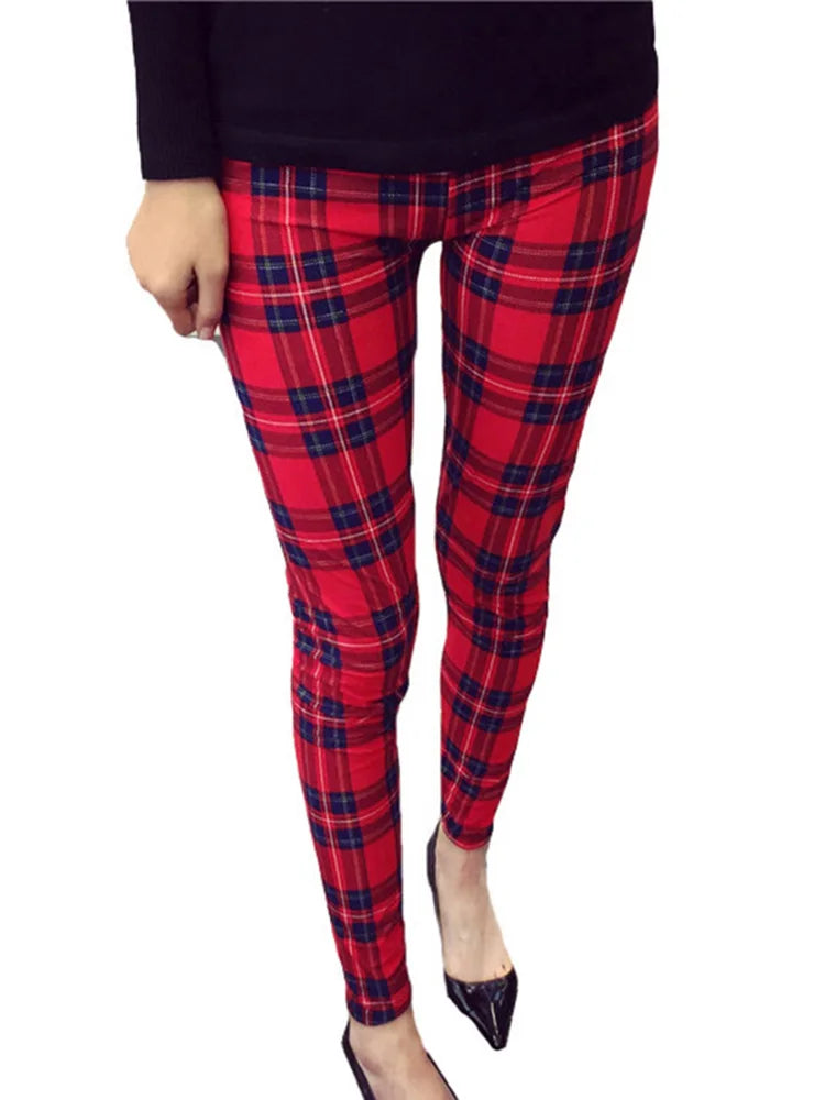 Reflective Shiny Leather Leggings
