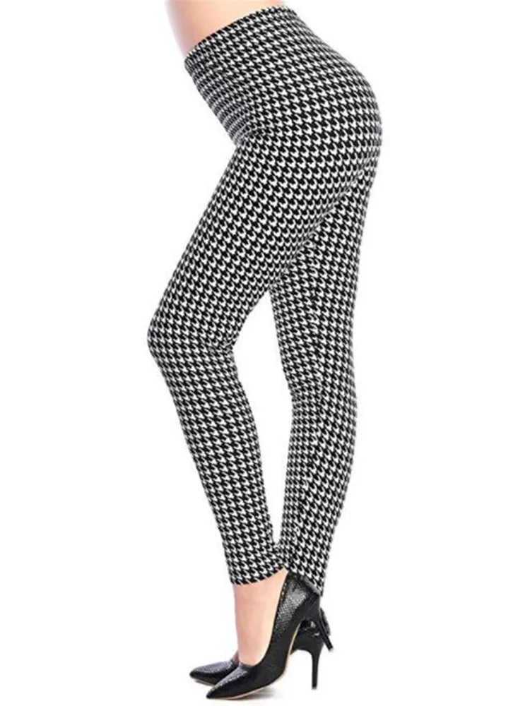 Reflective Shiny Leather Leggings